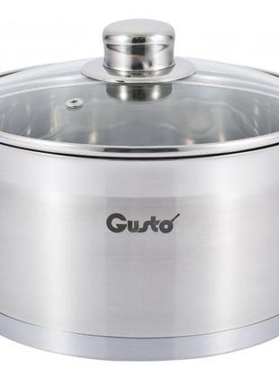 Каструля gusto plano gt-1105-18, 2.4 л