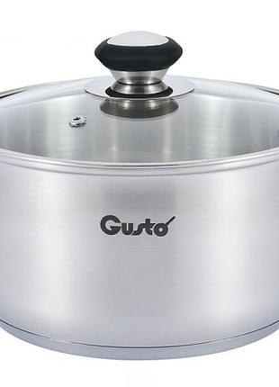 Каструля gusto preto gt-1104-20, 3.2 л