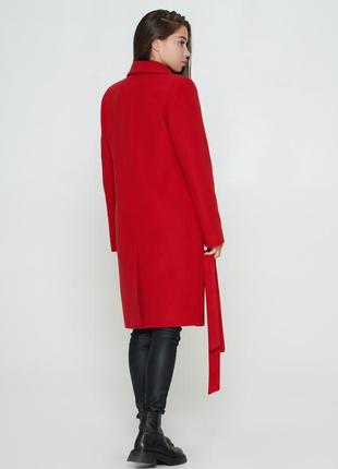 Супер, пальто демісезонне з англійським коміром, blnt 2043 фото