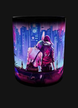 Чашка подарок кружка игра киберпанк cyberpunk 2077 (0817)