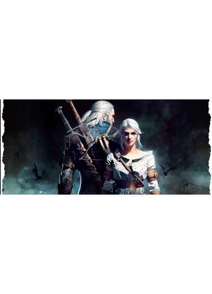 Чашка подарок кружка игра ведьмак геральт, цири the witcher (0877)4 фото