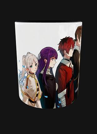 Чашка аниме кружка провожающая в последний путь фрирен frieren: beyond journey’s end (1017)
