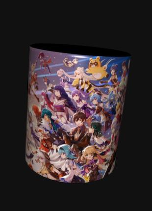 Чашка аніме геншин genshin impact всі персонажі (0139)