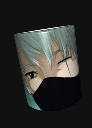 Чашка кружка аниме наруто какаши подросток (0089)