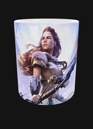 Чашка подарок кружка игра horizon хорайзон элой (0392)