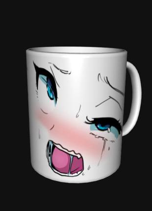 Чашка аниме кружка ахегао ahegao (0259)