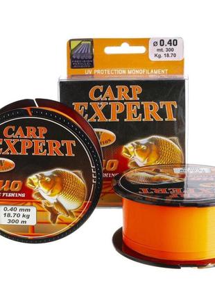 Леска carp expert fluo orang 0,40мм 300м