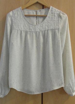 Супер новая брендовая блуза блузка рубашка жемчуг  англия