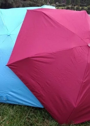 Парасолька - капсула міні зонт жіночий, umbrella mini, блакитний