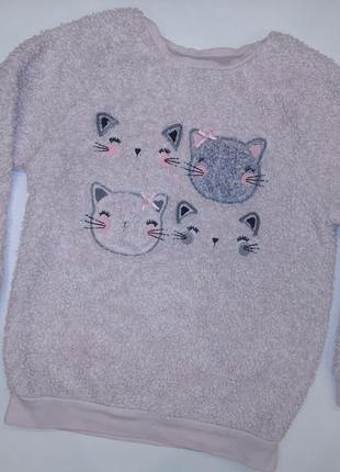 Кофта плюшевая / кофточка / свитер / худи / свитшот