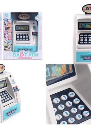 Електронна скарбничка-банкомат wf-3005 в коробці 23*10,5*27см wf-2 фото