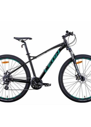 Велосипед leon 29" tn-90 рама-20" 2021 black/turquoise (ops-ln...