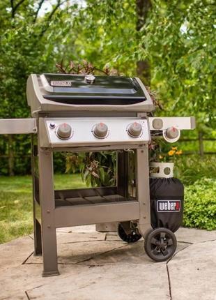 Газовий гриль weber spirit ii e-320 gbs, чорний