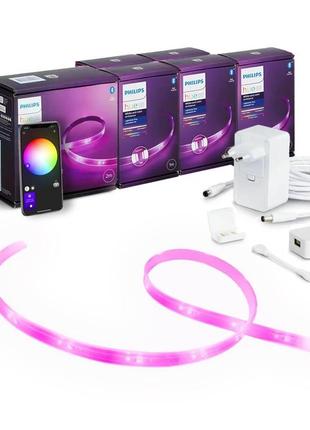 Розумна світлодіодна led стрічка 7 метрів philips hue lightstr...