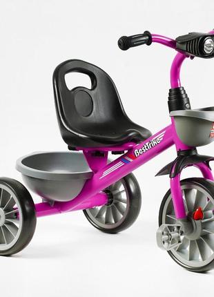 Триколісний дитячий велосипед best trike колеса eva (піна), ст...