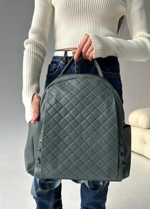 . стильний рюкзак із натуральної шкіри3 фото