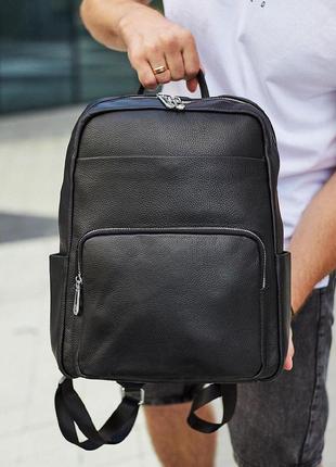 Чоловічий шкіряний рюкзак для ноутбука і подорожей 593313 фото