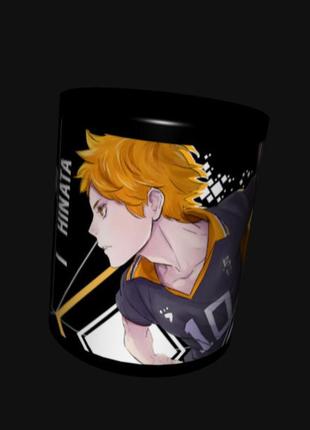 Чашка кружка аниме волейбол (0036)