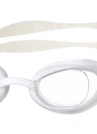 Очки для плавания speedo aquapure gog af white/clear (8-090047237) белый, прозрачный уни onesz(5051746919809)