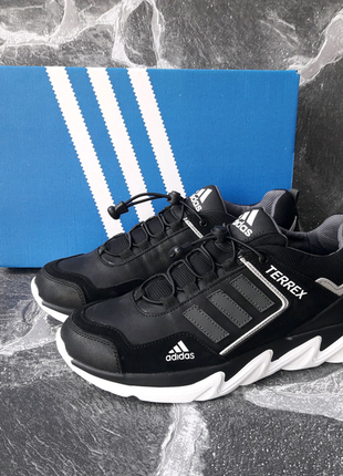 Чоловічі кросівки adidas terrex шкіра,натуральне,комфортно