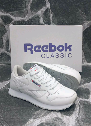 Жіночі кросівки reebok classic 2021 new шкіряні, м'який3 фото