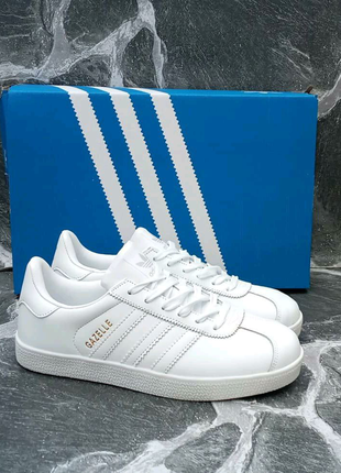 Жіночі кросівки adidas gazelle 2021 new весняні, шкіряні