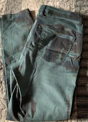 Плотные джинсы абстрактный узор amy by amy wermont2 фото