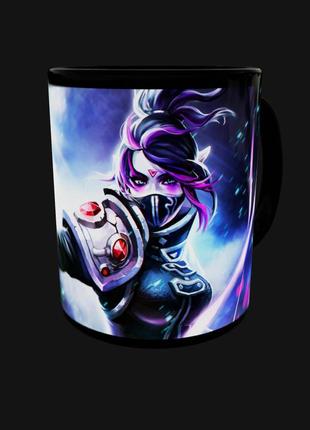 Чашка подарунок кухоль гра дота 2 dota 2 темпларка templar assassin (0378)