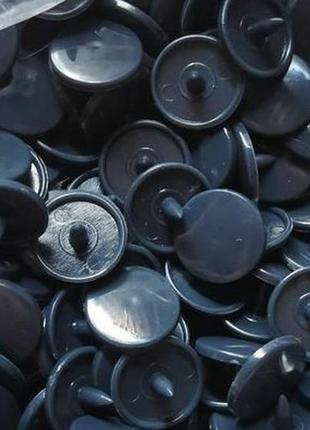 Кнопка пластиковая т5 11,7 мм темно-синий2 фото