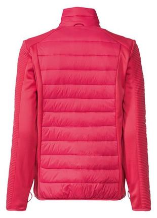 Куртка демисезонная комбинированная softshell / софтшелл для женщины rocktrail 498770 m розовый3 фото