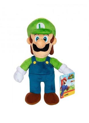 М'яка іграшка super mario - луїджі 23 cm 2