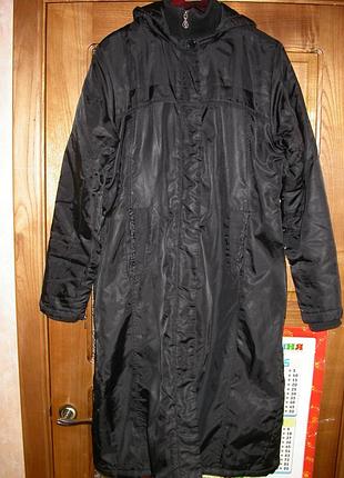 Отличное демисезонное пальто размер 44-46.на высокую девушку