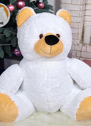М'яка іграшка плюшевий ведмедик патрік, білий