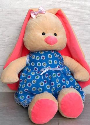 Заєць тільда бася синій м'яка іграшка