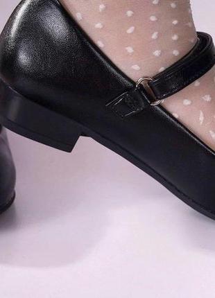 Туфли детские bessky бусины черные4 фото