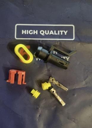 Штекер 2 контактний (ремкомплект)