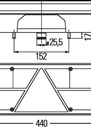 Фонарь задний п/прицепа kogel,schmitz easy conn i  левый