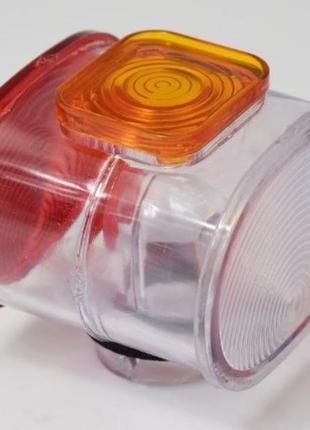 Скло ліхтаря заднього п/причепа овальне aspock