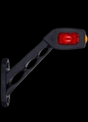 Ліхтар габаритний п/причеп (ріжок) led (білий + червоний + жовтог