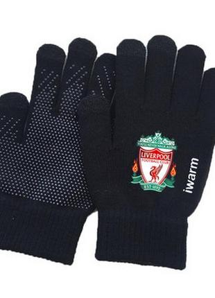 Зимние сенсорные перчатки ливерпуль 2019 (2727)