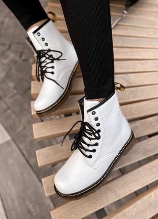 Шикарные женские❄️ зимние ботинки топ качество dr. martens 🎁