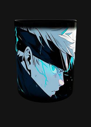 Чашка аниме подарок кружка магическая битва jujutsu kaisen годжо сатору (0840)