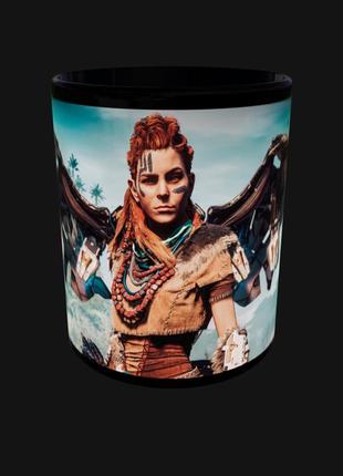 Чашка подарок кружка игра horizon хорайзон элой (0394)