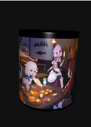 Чашка аниме геншин genshin impact (0263)