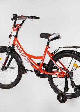 Велосипед двоколісний 20 дюймів червоний "corso" maxis-20210, ...3 фото