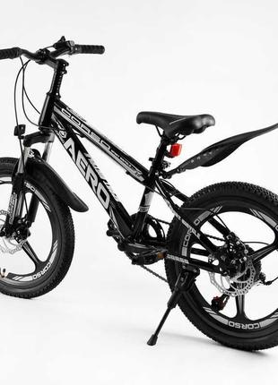 Спортивний дитячий велосипед 20'' corso «aero» 54032 зі сталев...4 фото