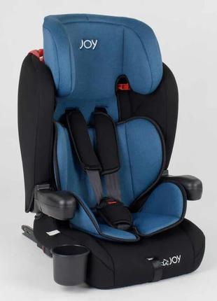 Дитяче автокрісло joy 25790 з системою isofix, група 1/2/3, ва...