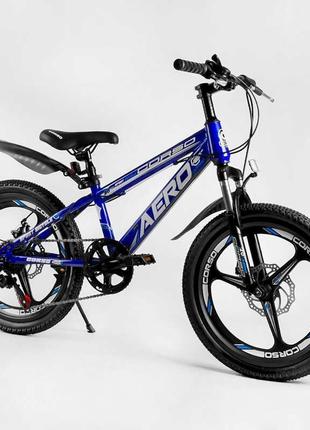 Дитячий спортивний велосипед 20'' corso «aero» 11755 зі сталев...3 фото