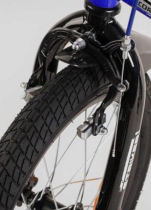 Велосипед двоколісний 20 дюймів corso striker ex — 20355, ручн...4 фото