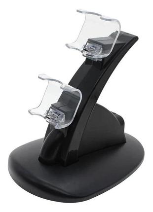 Подвійна зарядна станція charging stand для ps4/док-станція для ps 4 геймпада3 фото